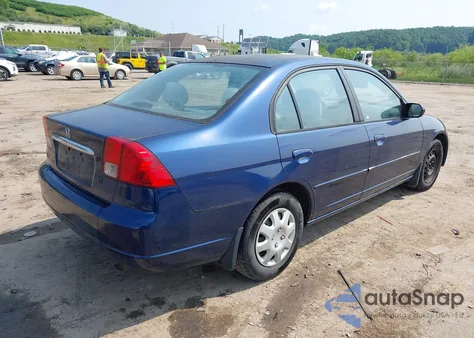 2003 Honda Civic Lx z USA, uszkodzony, nr VIN 1HGES16583L029131
